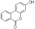 structure of CAS# 1139-83-9, Urolithin B;3-Hydroxy-6H-dibenzo[b,d]pyran-6-one; 3-Hydroxy-6H-benzo[c]chromen-6-one; 3-Hydroxydibenzo-alpha-pyrone; 3-Hydroxyurolithin; 7-Hydroxy-3,4-benzocoumarin; NSC 94726