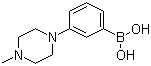[3-(4-Methylpiperazin-1-yl)phenyl]boronic acid molecular structure (CAS 1139717-76-2)