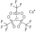 structure of CAS# 114395-68-5, Cesium tris(trifluoromethanesulfonyl)methide;Cesium triflide; Cs-TFSM