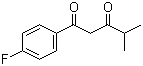 1-(4-Fluorophenyl)-4-methylpentane-1,3-dione molecular structure (CAS 114433-94-2)
