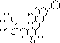 Oroxin B molecular structure (CAS 114482-86-9)