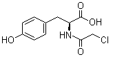 N-(Chloroacetyl)-L-tyrosine molecular structure (CAS 1145-56-8)