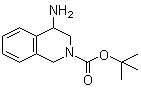 结构式 CAS# 1145753-88-3, 4-氨基-3,4-二氢异喹啉-2(1H)-甲酸叔丁酯