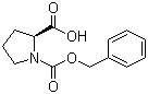 N-Benzyloxycarbonyl-L-proline molecular structure (CAS 1148-11-4)