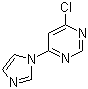 结构式 CAS# 114834-02-5, 4-氯-6-(1H-咪唑-1-基)嘧啶