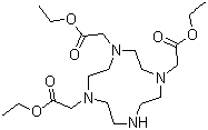 1,4,7-Tris(ethoxycarbonylmethyl)-1,4,7,10-tetraazacyclododecane molecular structure (CAS 114873-52-8)