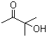 structure of CAS# 115-22-0, 3-Hydroxy-3-methyl-2-butanone
