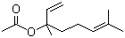 structure of CAS# 115-95-7, Linalyl acetate;3,7-Dimethyl-1,6-octadien-3-yl acetate