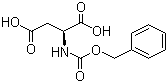 structure of CAS# 1152-61-0, N-Carbobenzyloxy-L-aspartic acid;N-(Benzyloxycarbonyl)-L-aspartic acid; N-CBZ-L-Aspartic acid; Z-Asp-OH
