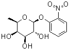 o-Nitrophenyl beta-D-fucopyranoside molecular structure (CAS 1154-94-5)