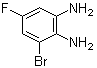 structure of CAS# 115440-10-3, 3-Bromo-5-fluoro-1,2-benzenediamine;3-Bromo-1,2-diamino-5-fluorobenzene; 3-Bromo-5-fluoro-1,2-diaminobenzene; 3-Bromo-5-fluorobenzene-1,2-diamine