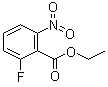 结构式 CAS# 1154426-16-0, 2-氟-6-硝基苯甲酸乙酯