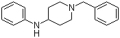 structure of CAS# 1155-56-2, 1-Benzyl-N-phenylpiperidin-4-amine