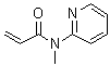 结构式 CAS# 1156926-11-2, N-甲基-N-(2-吡啶基)丙烯酰胺