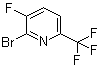 structure of CAS# 1159512-38-5, 2-Bromo-3-fluoro-6-(trifluoromethyl)pyridine