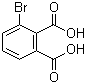 structure of CAS# 116-69-8, 3-Bromo-1,2-benzenedicarboxylic acid;3-Bromophthalic acid