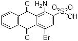 结构式 CAS# 116-81-4, 溴氨酸; 1-氨基-4-溴蒽醌-2-磺酸
