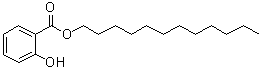 Dodecyl salicylate molecular structure (CAS 1160-35-6)