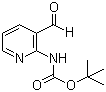structure of CAS# 116026-94-9, 2-N-Boc-amino-3-formylpyridine;(3-Formylpyridin-2-yl)carbamic acid tert-butyl ester