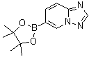 结构式 CAS# 1160790-18-0, [1,2,4]三唑并[1,5-a]吡啶-6-硼酸频哪醇酯