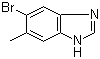 5-Bromo-6-methyl-1H-benzimidazole molecular structure (CAS 116106-16-2)