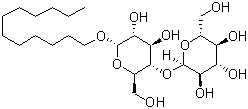 正十二烷基-alpha-D-麦芽糖苷分子结构 (CAS 116183-64-3)