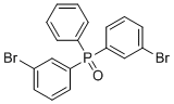 Bis(3-bromophenyl)phenylphosphine oxide molecular structure (CAS 1163698-32-5)