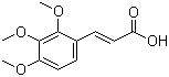 trans-3-(2,3,4-Trimethoxyphenyl)-2-propenoic acid molecular structure (CAS 116406-19-0)