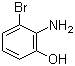 结构式 CAS# 116435-77-9, 2-氨基-3-溴苯酚