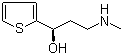 结构式 CAS# 116539-57-2, (1R)-3-(甲基氨基)-1-(2-噻吩基)-1-丙醇