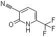 结构式 CAS# 116548-04-0, 3-氰基-6-(三氟甲基)-2-吡啶酮