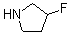 structure of CAS# 116574-74-4, 3-Fluoropyrrolidine