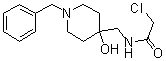 结构式 CAS# 1169699-63-1, 2-氯-N-[[4-羟基-1-苄基-4-哌啶基]甲基]乙酰胺