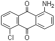 1-Amino-5-chloroanthraquinone molecular structure (CAS 117-11-3)