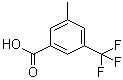 structure of CAS# 117186-02-4, 3-Methyl-5-trifluoromethylbenzoic acid