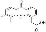 5,6-Dimethylxantheonone-4-acetic acid molecular structure (CAS 117570-53-3)