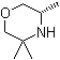 structure of CAS# 1175761-30-4, (5S)-3,3,5-Trimethylmorpholine