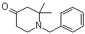 structure of CAS# 117623-46-8, 1-Benzyl-2,2-dimethylpiperidin-4-one;2,2-Dimethyl-1-(phenylmethyl)-4-piperidinone