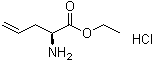 (S)-2-Amino-4-pentenoic acid ethyl ester hydrochloride molecular structure (CAS 117770-60-2)