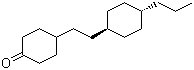 结构式 CAS# 117923-32-7, 4-[2-(反式-4-丙基环己基)乙基]环己酮