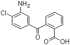 2-(3-Amino-4-chloro-benzoyl)benzoic acid molecular structure (CAS 118-04-7)