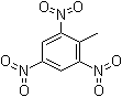 2,4,6-Trinitrotoluene molecular structure (CAS 118-96-7)