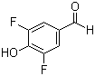 structure of CAS# 118276-06-5, 3,5-Difluoro-4-hydroxybenzaldehyde