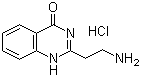 结构式 CAS# 1185298-40-1, 2-(2-氨基乙基)-4(3H)-喹唑啉酮盐酸盐