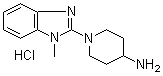 结构式 CAS# 1185319-82-7, 1-(1-甲基-1H-苯并咪唑-2-基)-4-哌啶胺盐酸盐