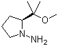 结构式 CAS# 118535-61-8, (S)-(-)-1-氨基-2-(1'-甲氧基-1'-甲基乙基)吡咯烷