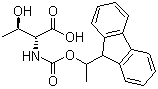 结构式 CAS# 118609-38-4, N-[[1-(9H-芴-9-基)乙氧基]羰基]-D-苏氨酸