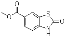 2,3-Dihydro-2-oxo-6-benzothiazolecarboxylic acid methyl ester molecular structure (CAS 118620-99-8)