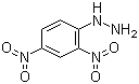 结构式 CAS# 119-26-6, 2,4-二硝基苯肼