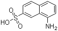 structure of CAS# 119-28-8, 1-Naphthylamine-7-sulfonic acid;1-Amino-7-naphthalenesulfonic acid; 8-Aminonaphthalene-2-sulfonic acid; 1,7-Cleve's acid